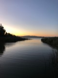 Fototapeta Natura - sunrise over lake