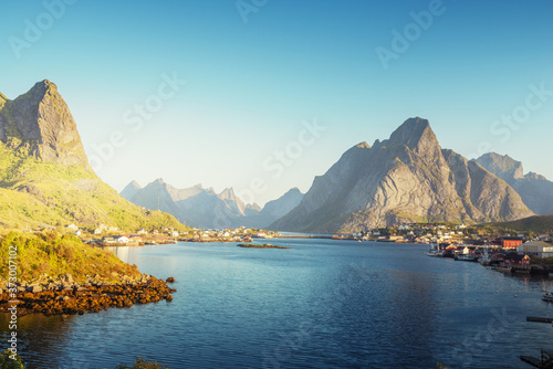 Photographie Reine Village, Lofoten Islands, Norway