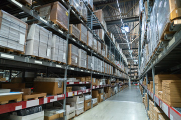 Poster - Self-service warehouse in a hardware store