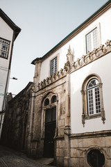 Poster - Beautiful shot of ancient buildings in Lamego, Douro, Portugal