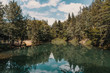 blue lake in Karkonosze National Park 