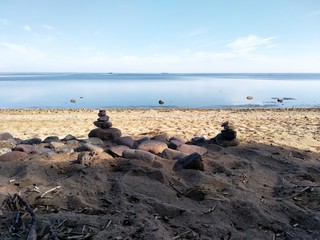 beach and sea