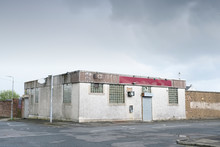 Derelict Pub Business Closed In Glasgow Ghetto
