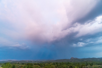 Canvas Print - A Cloudy Sky