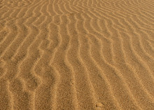 The Desert Floor Reflects A History Of Seasonal Rains And Wind Moving The Sand About, Creating Beautiful Abstract Patterns Like These Sand Ripples 