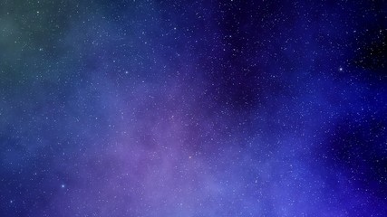 Stars in sky, starry night starlight shine of milky way, space cosmic background, starry background 3d render