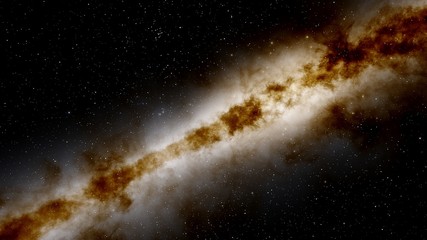 Stars in sky, starry night starlight shine of milky way, space cosmic background, starry background 3d render