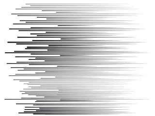 Wall Mural - Speed Lines in arrow Form . Vector Illustration .Technology  Logo . Design element . Abstract Geometric shape . 