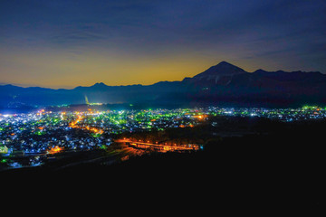 Canvas Print - 秩父夜景