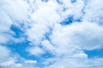 Wall Mural - beautiful blue sky clouds for background.