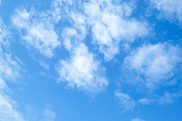 Wall Mural - beautiful blue sky clouds for background.