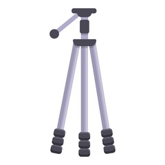 Poster - Support tripod icon. Cartoon of support tripod vector icon for web design isolated on white background