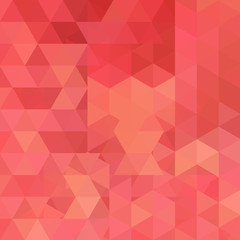 Wall Mural - Abstract vector background  with triangles. Colorful geometric v