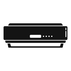 Poster - air conditioner icon. simple illustration of air conditioner vector icon for web design isolated on 