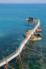 trabocchi coast Umbria adriatic sea vasto Ortona