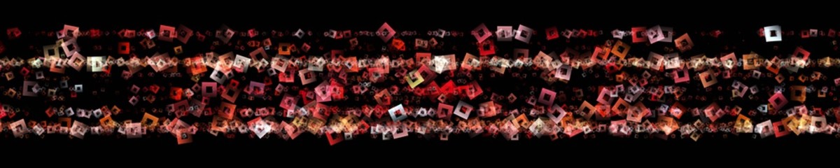 Poster - Abstract square panorama background design illustration