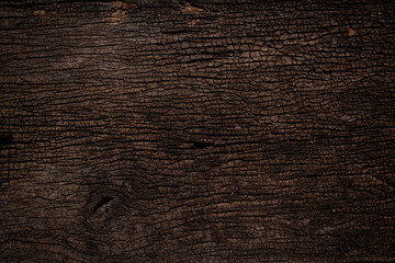 design of dark wood crack texture background