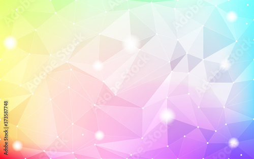 背景素材 ポリゴン風の虹色グラデーション Vector De Stock Adobe Stock 背景素材 ポリゴン風の虹色グラデーション Vector De Stock Adobe Stock