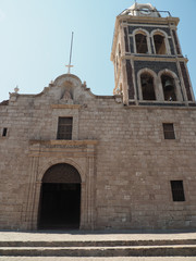 Canvas Print - Beautiful shot of the Mission of Our Lady of Loreto Mexico