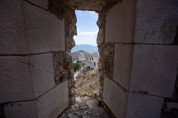 Wall Mural - rocca calascio national park of the gran sasso abruzzo