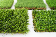 Detail Of The Material To Cover With Synthetic Artificial Grass.