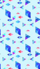 Poster - Seamless summer pattern. Bright colors.