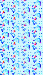 Poster - Summer. Colors. Pattern without seams.