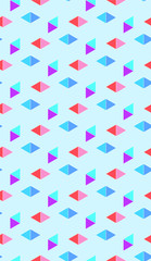Fototapete - Seamless summer pattern. Bright colors.