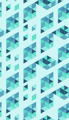 Poster - Bright colors of seamless pattern.