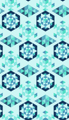 Poster - Seamless summer pattern. Bright colors.