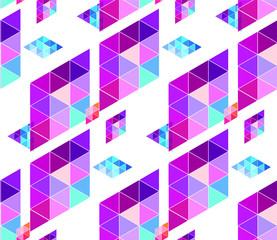 Poster - Seamless summer pattern. Bright colors.