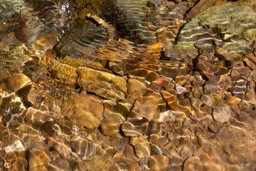 Canvas Print - water surface abstract texture background