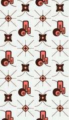 Poster - Summer. Colors. Pattern without seams.