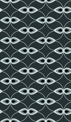 Poster - Bright colors of seamless pattern.