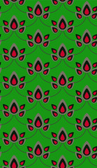 Poster - Seamless summer pattern. Bright colors.