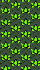 Poster - Bright colors of seamless pattern.