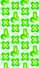 Poster - Summer. Colors. Pattern without seams.