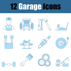 Sticker - Garage Icon Set