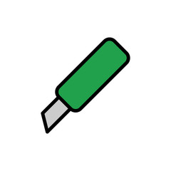 Poster - Knife cutter icon. Simple color with outline vector elements of cabinet accessories icons for ui and ux, website or mobile application