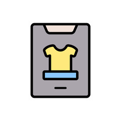 Poster - Washing powder detergent icon. Simple color with outline vector elements of laundry icons for ui and ux, website or mobile application
