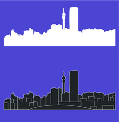 Wall Mural - johannesburg, skyline