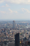 Fototapeta Nowy Jork - Aerial view of New York City.