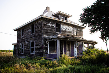 old abandoned house