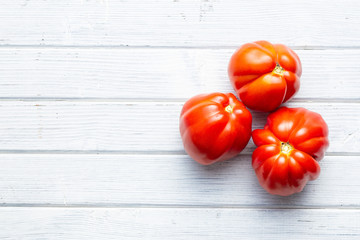 Wall Mural - Red beefsteak tomatoes