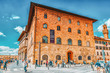 © BRIAN_KINNEY - FLORENCE, ITALY- MAY 13, 2017:  Beautiful landscape  urban and historical view of the Florence - the city of the Renaissance on Arno river. Galileo museum. Italy.