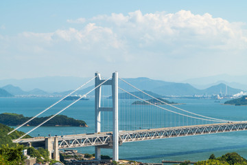 Wall Mural - 瀬戸大橋。瀬戸内海の風景