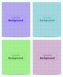 © bonly - Set of minimal circle and lines pattern vector, texture, background