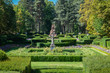 Parterre de la fama. Jardines del Real Palacio de La Granja de San Ildefonso (Segovia, España)