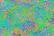 © Brothers Welch - An abstract neon paint splatter background image.