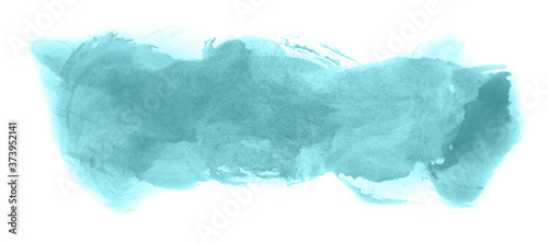 Photographie Abstract watercolor background hand-drawn on paper